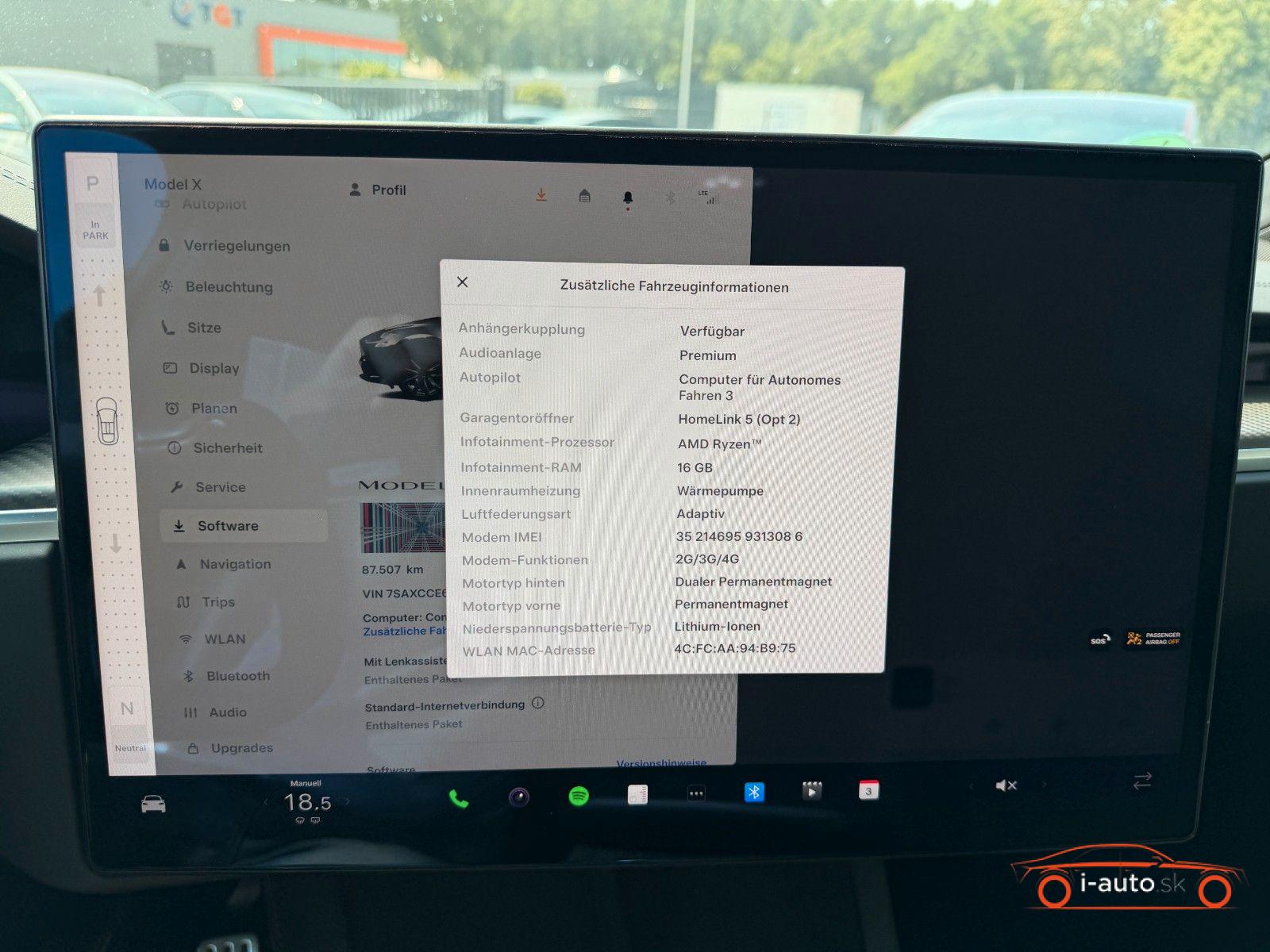 Tesla Model X 2022 na predaj – fotografia 30