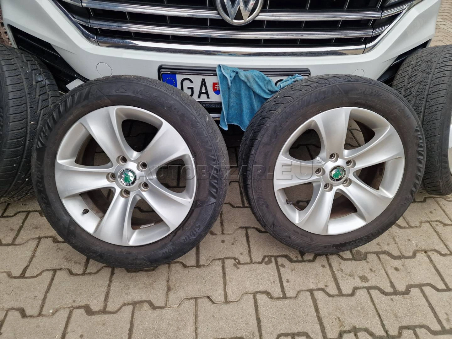 5x112 R16 orig. ŠKODA Superb, Octavia nepoškodené