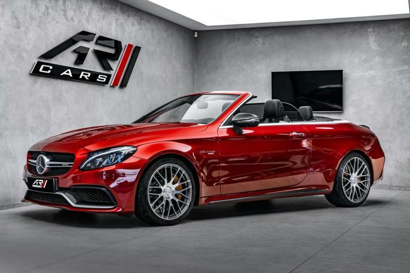 Mercedes-Benz C63 head-up, 360 kamera, Burmester