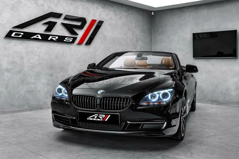 BMW 6 cabrio, head-up, ventilace, CZ
