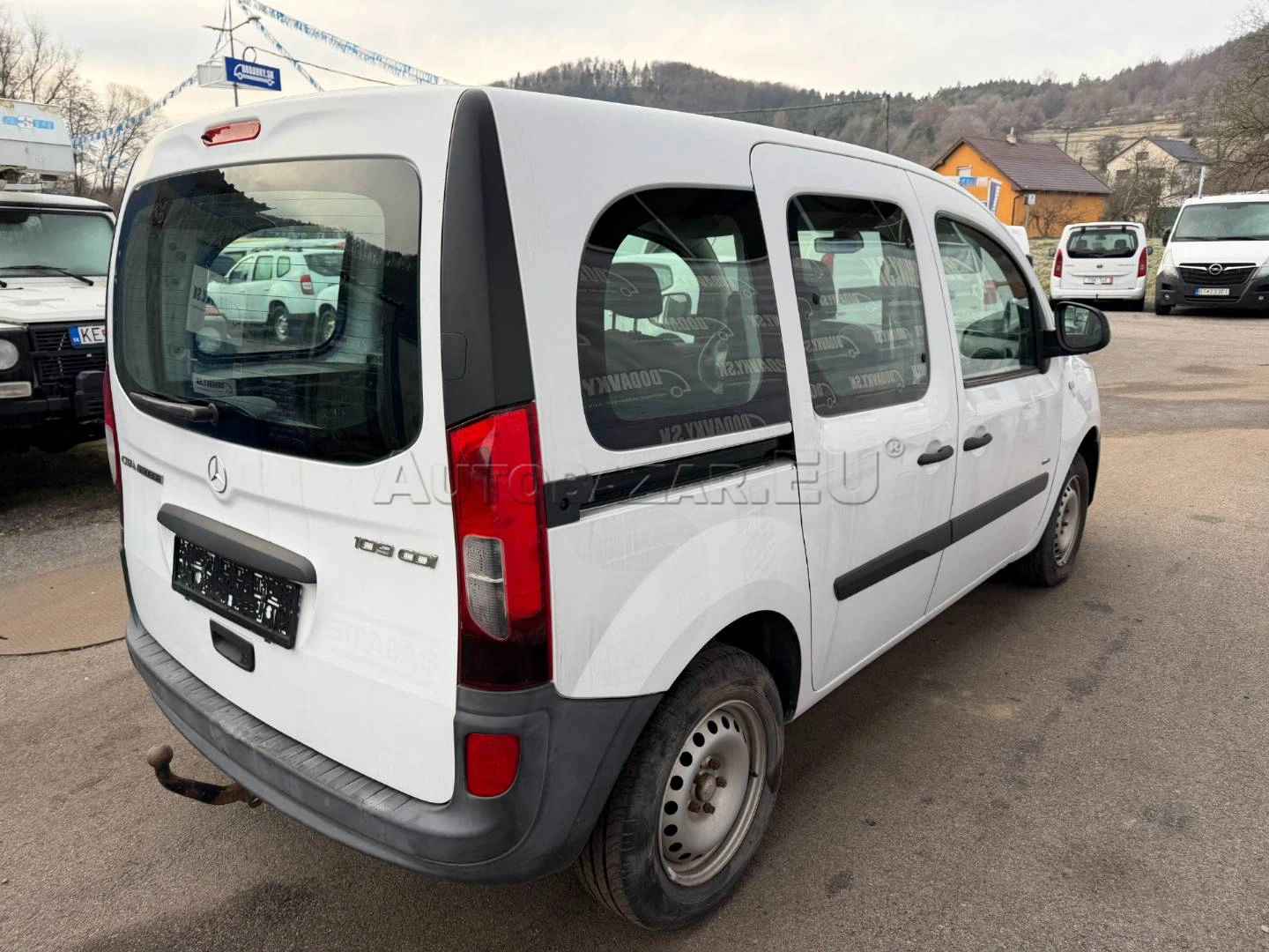 Mercedes-Benz Citan Tourer 109 CDI poškodené povodňami!!! NEPOJAZDNE!!!