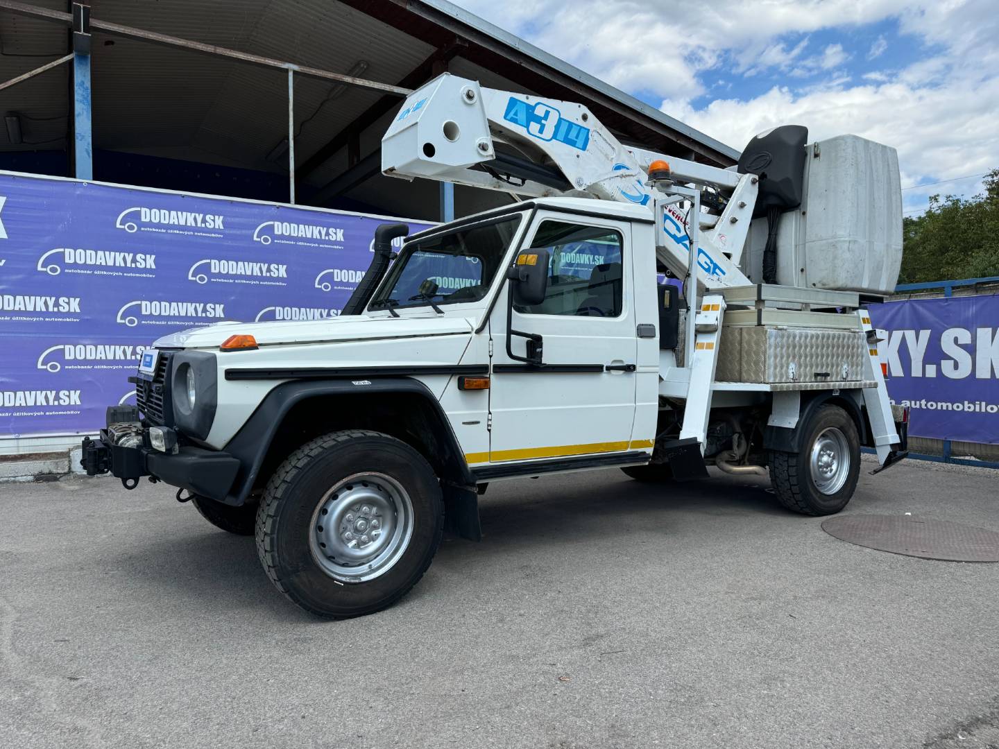 Mercedes Benz G 300 CDI montážna plošina 4X4
