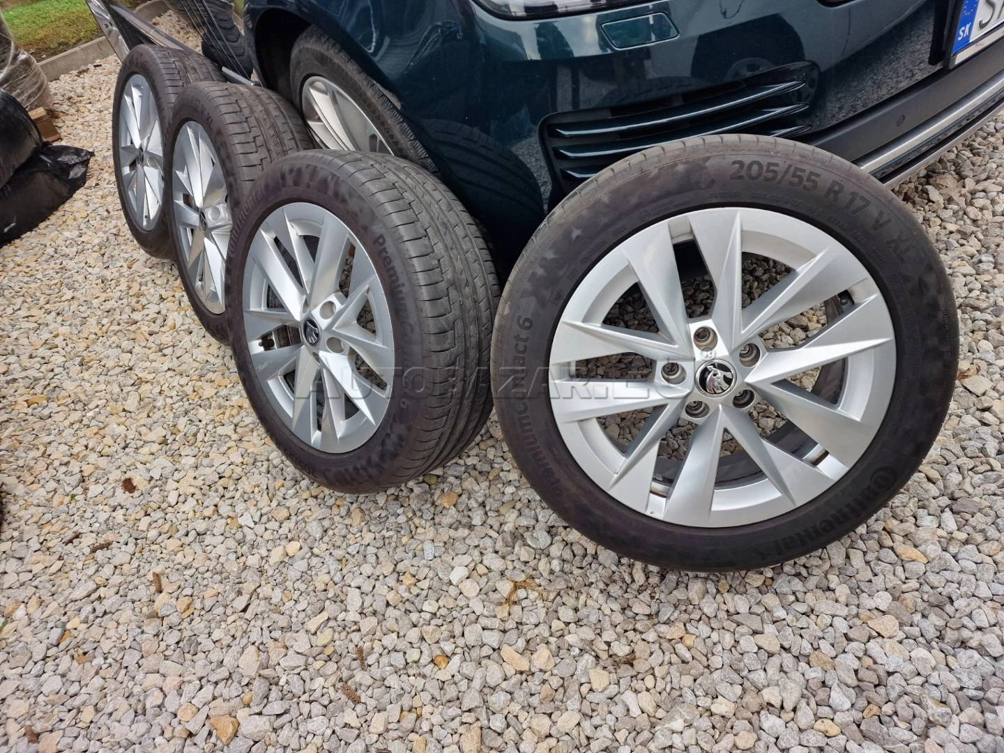 5x112 R17 orig. Škoda Octavia III-IV + 205/55 R17