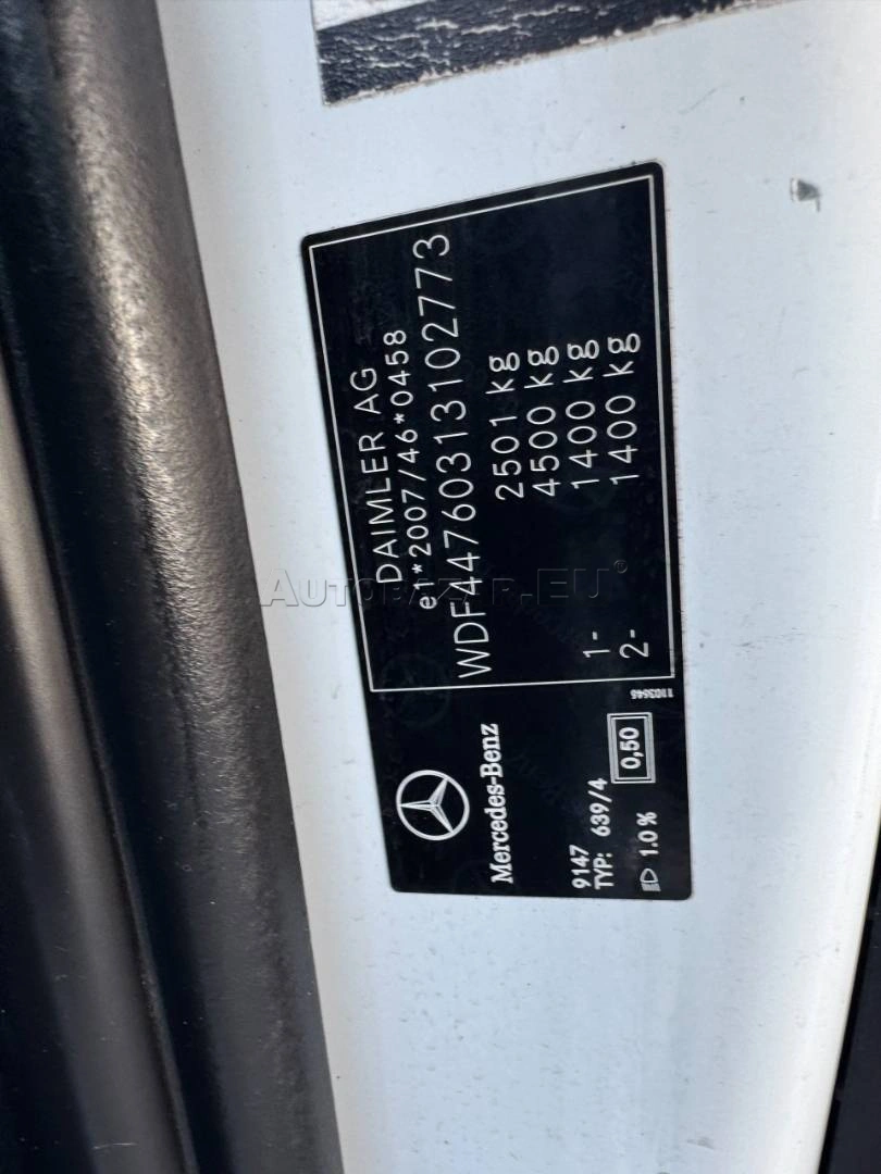 Mercedes-Benz Vito 2015 na predaj – fotografia 23