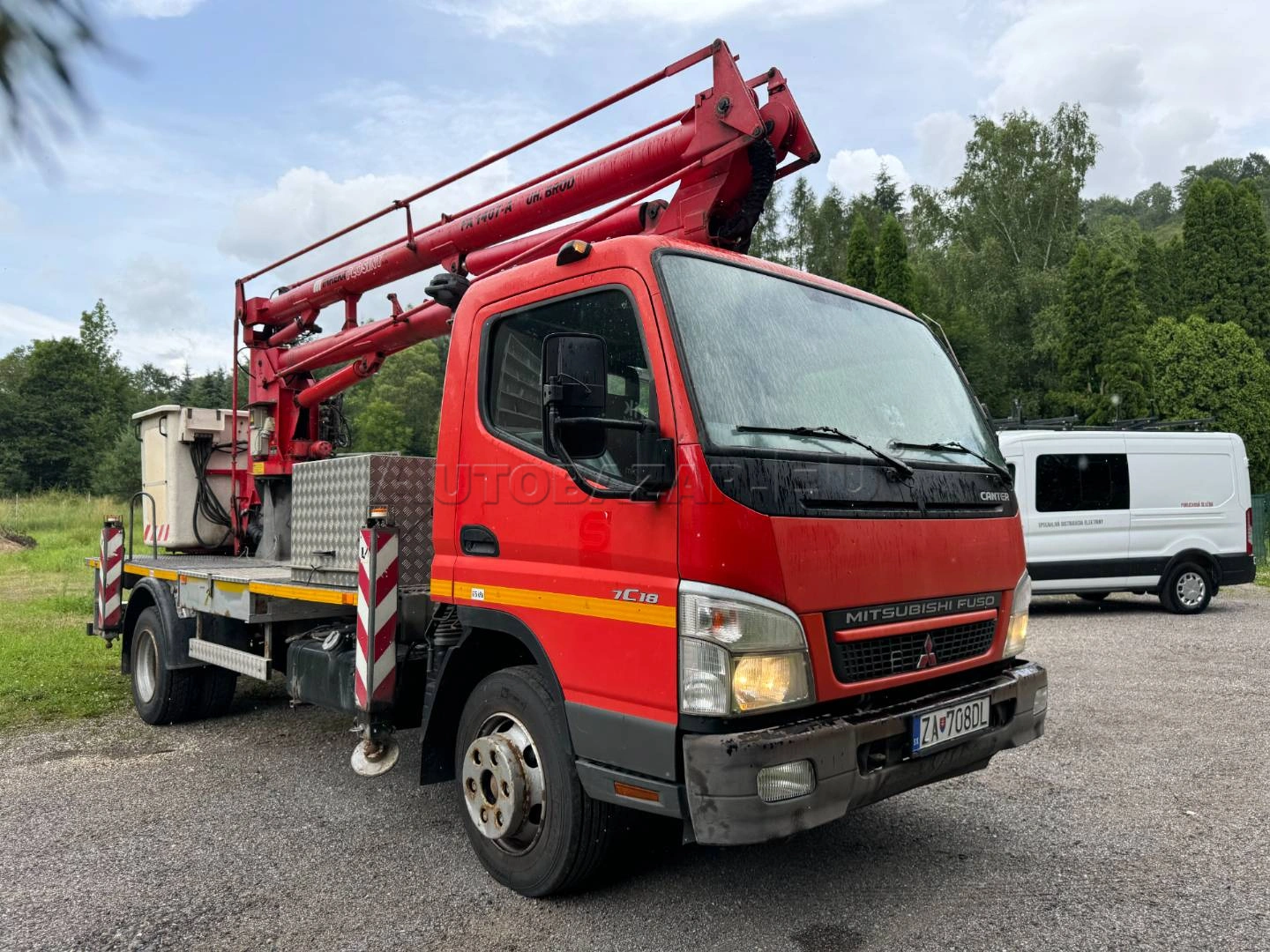 Mitsubishi CANTER 7C18 hydraolická plošina 1407-A