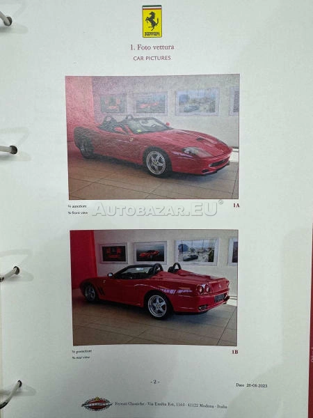Ferrari 550 2001 na predaj – fotografia 34