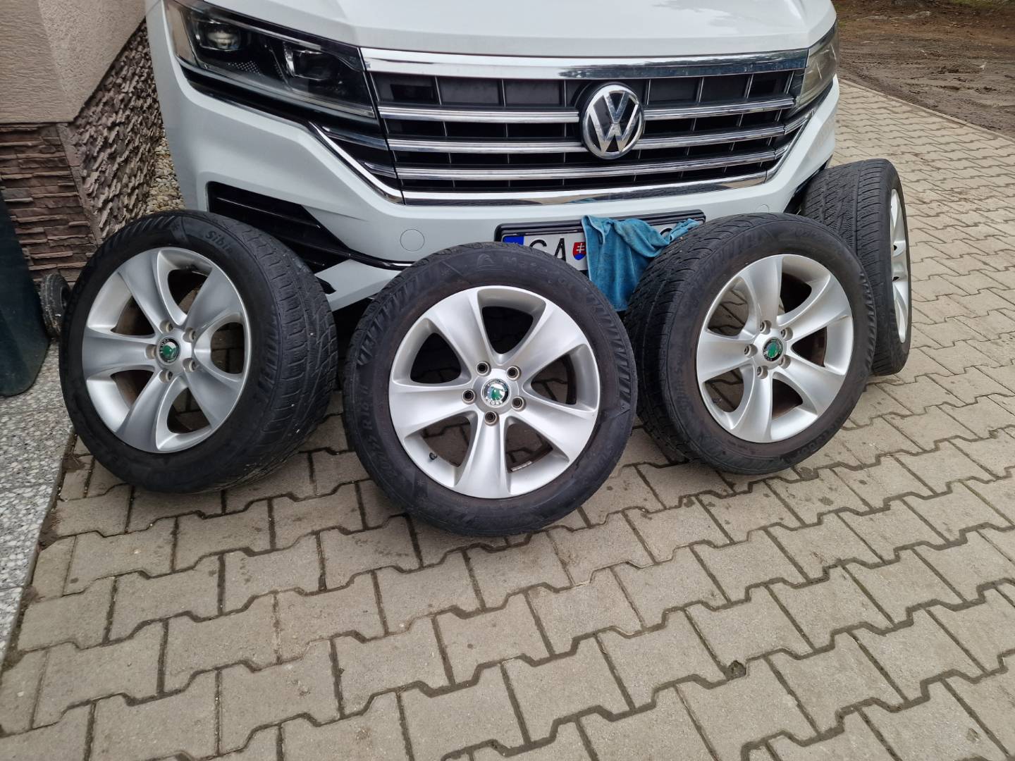 5x112 R16 orig. ŠKODA Superb, Octavia nepoškodené