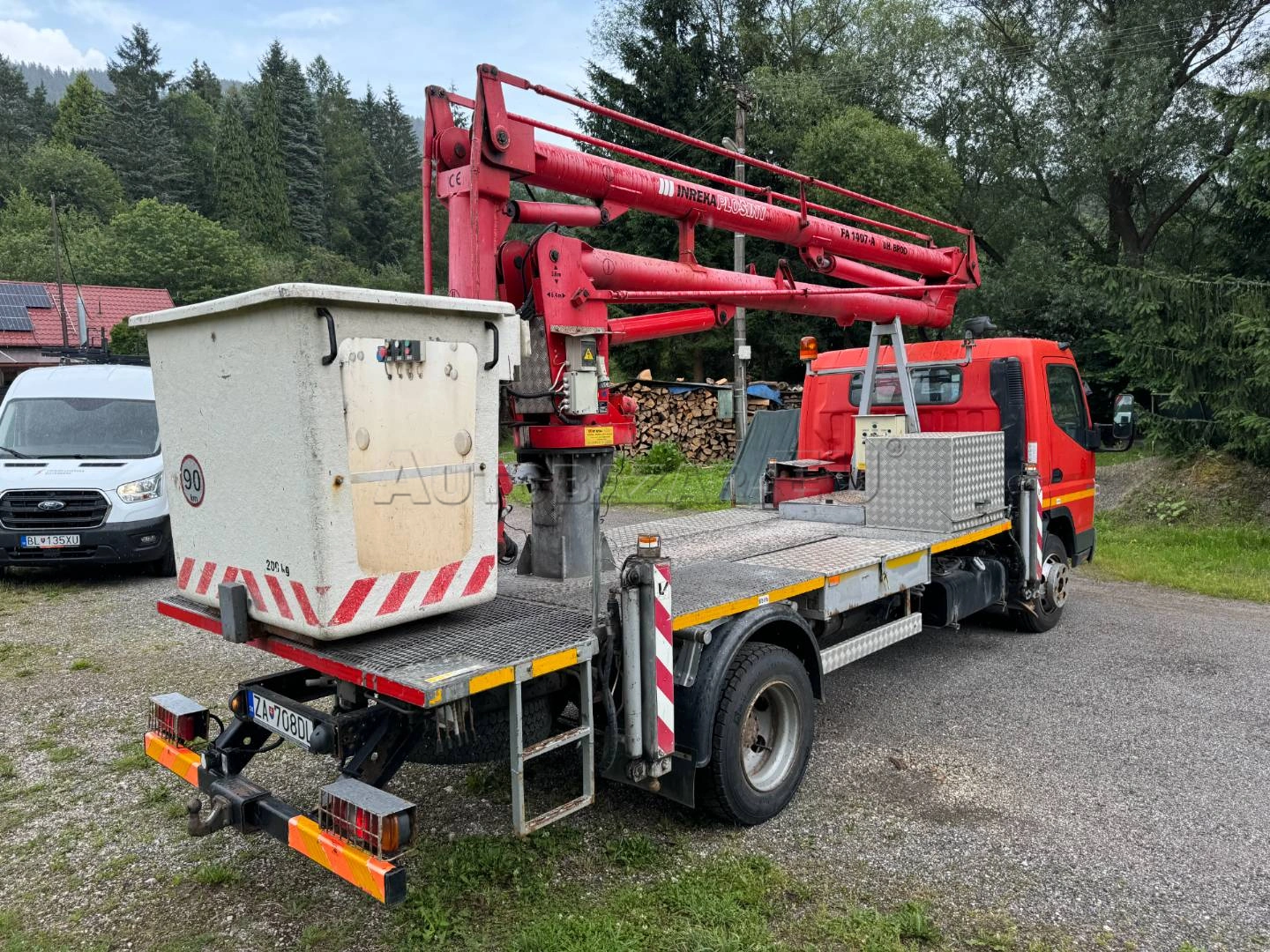 Mitsubishi CANTER 7C18 hydraolická plošina 1407-A