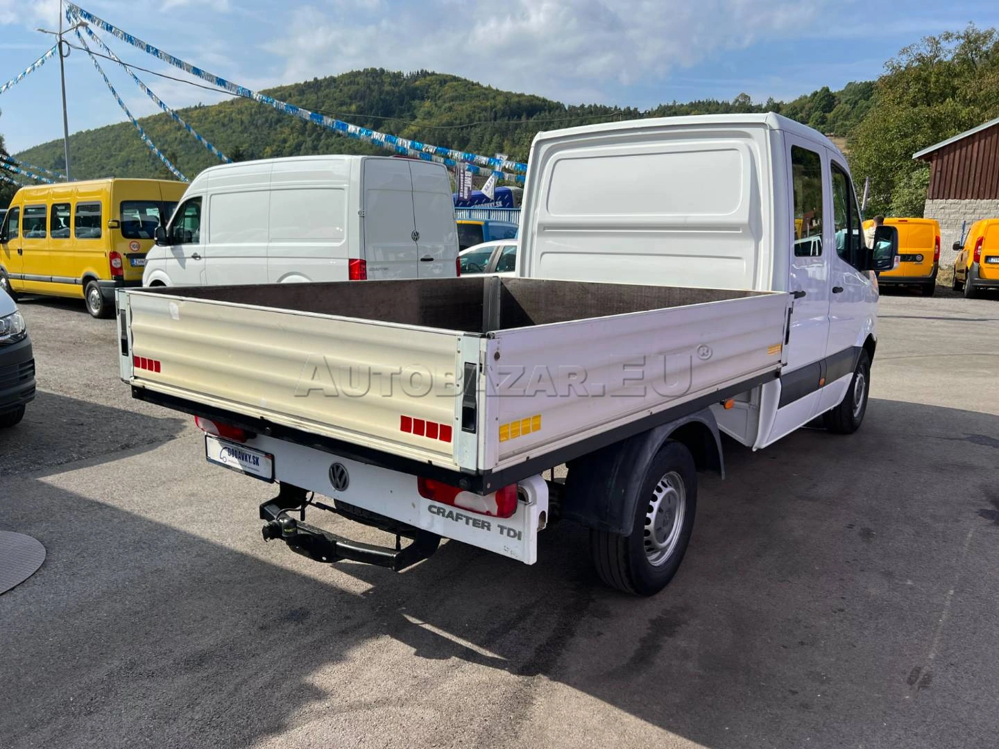 Volkswagen Crafter Podvozok 35 2.0 TDI MR dvojkab.