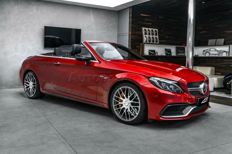 Mercedes-Benz C63 head-up, 360 kamera, Burmester