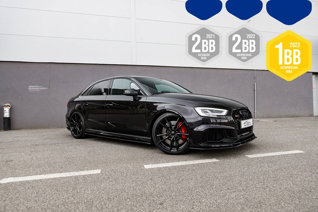 Audi RS3 2.5TFSI 294kW Quattro S-tronic (2018)