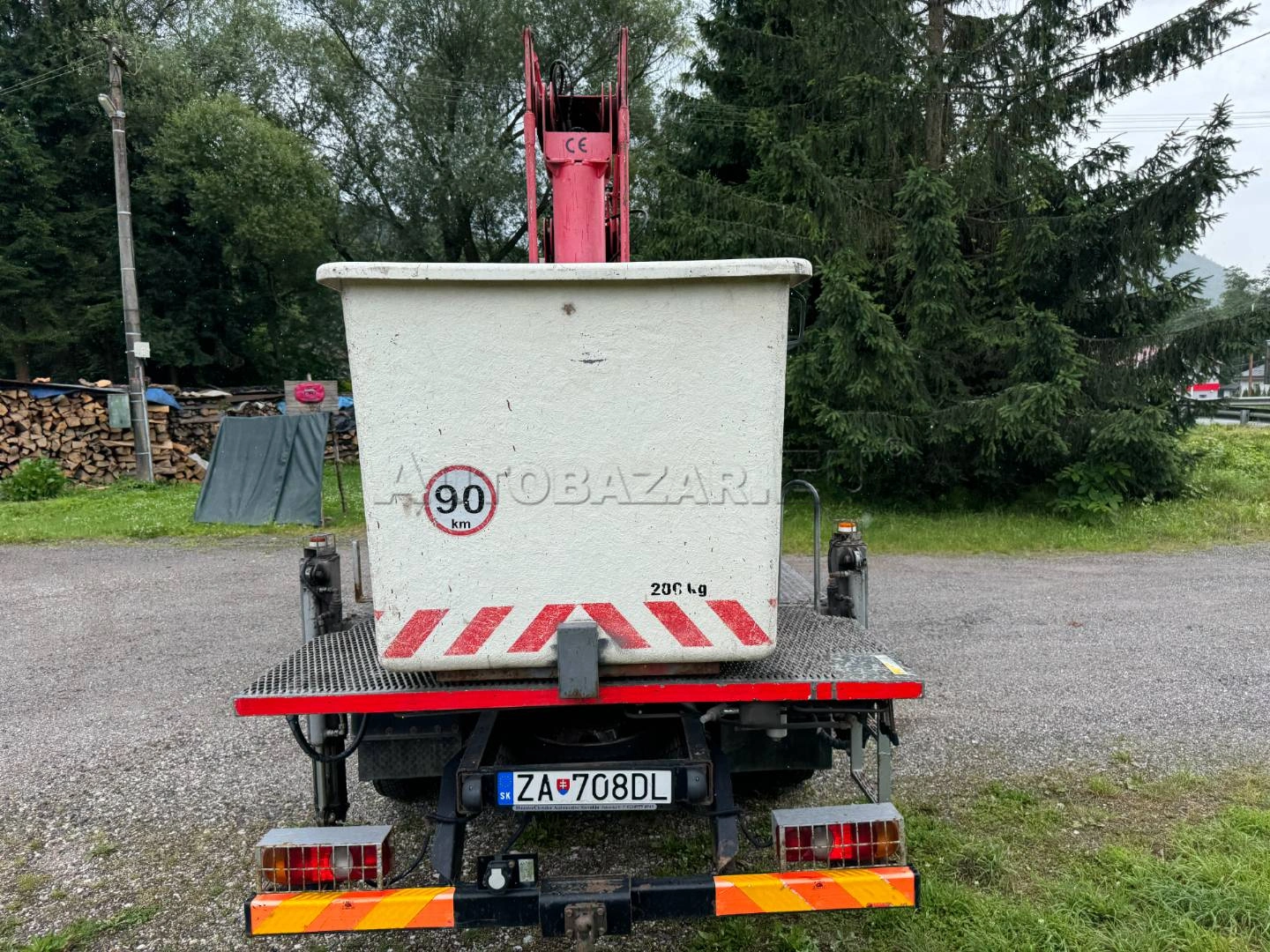 Mitsubishi CANTER 7C18 hydraolická plošina 1407-A
