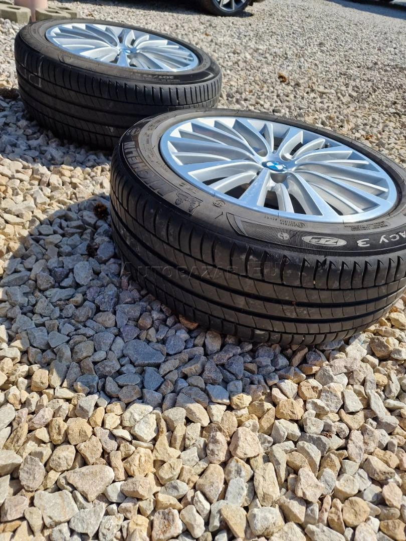5x120 R17 orig. BMW + 205/55 R17 Michelin letné