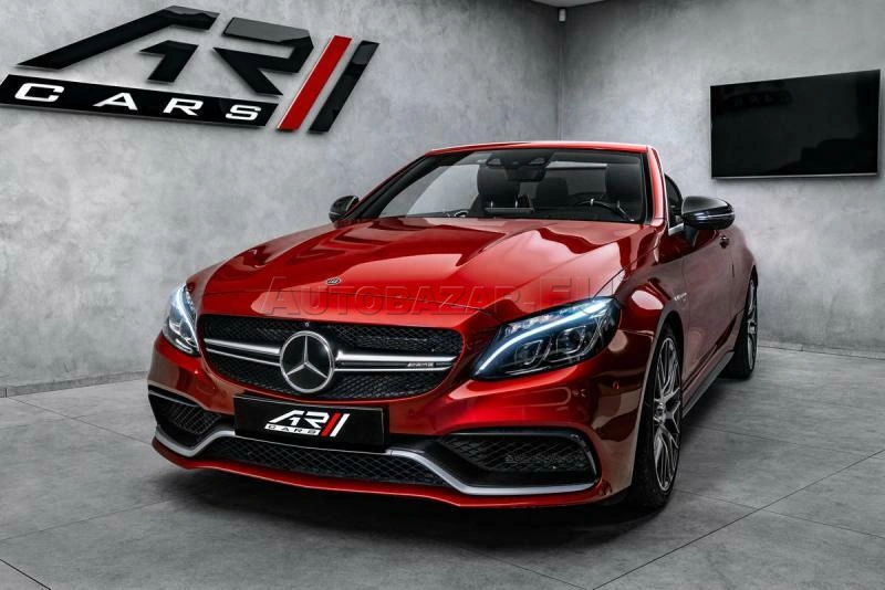 Mercedes-Benz C63 head-up, 360 kamera, Burmester