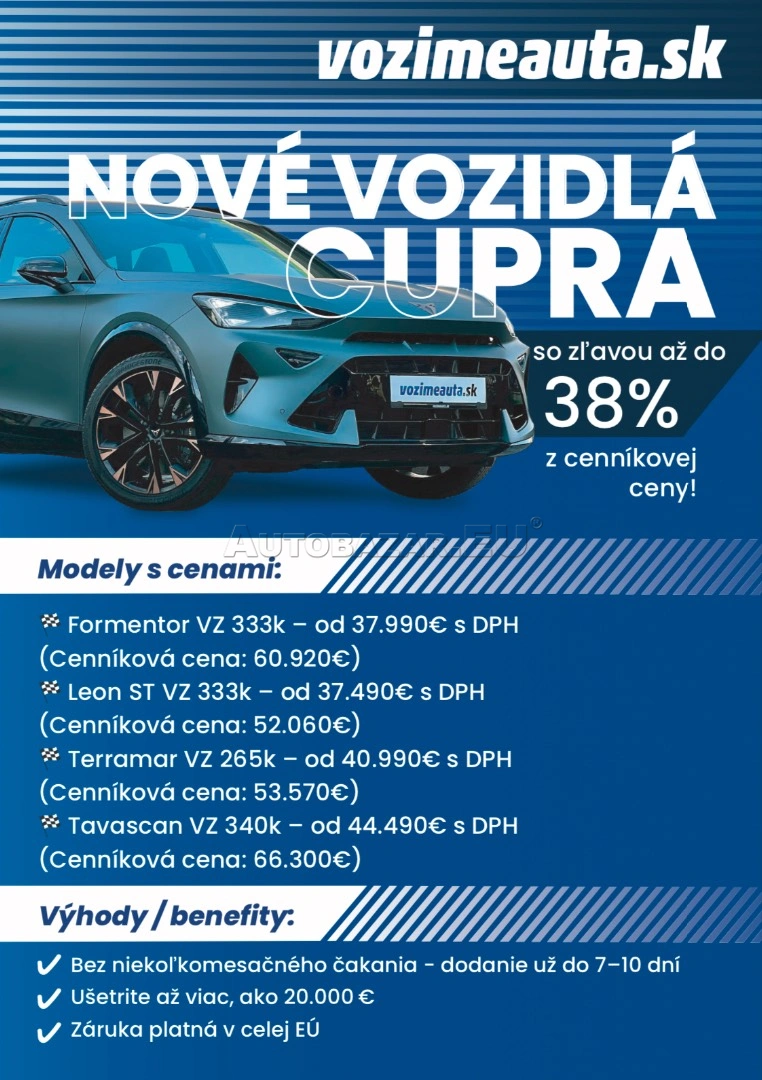 Cupra Leon 2025 na predaj – fotografia 17