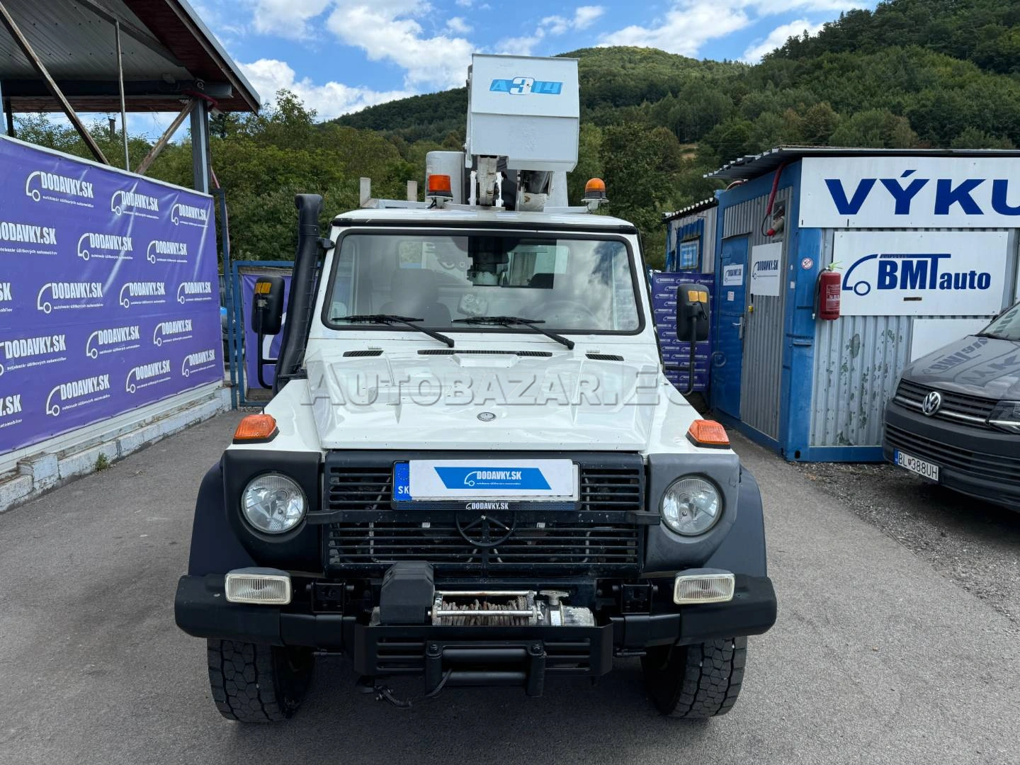 Mercedes Benz G 300 CDI montážna plošina 4X4