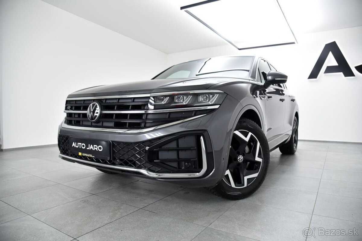 Volkswagen Touareg 3.0 TDI V6 R-Line 4Motion Tiptronic, IQ Light, 4xVyhr. sed+vol. Ambient