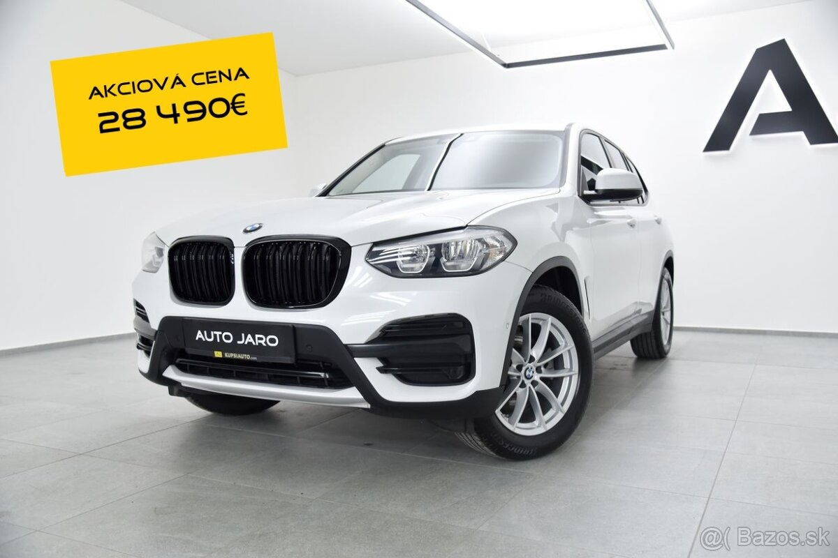 BMW X3 xDrive 20d mHEV Advantage A/T, LED, Kamera, Tempomat, Mŕtvy Uhol, El. kufor