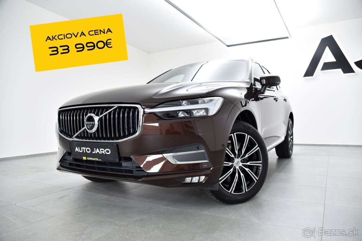 Volvo XC60 2.0 B4 Inscription A/T, Panorama, ACC, Keyless, Mŕtvy Uhol, Vyhr.volant