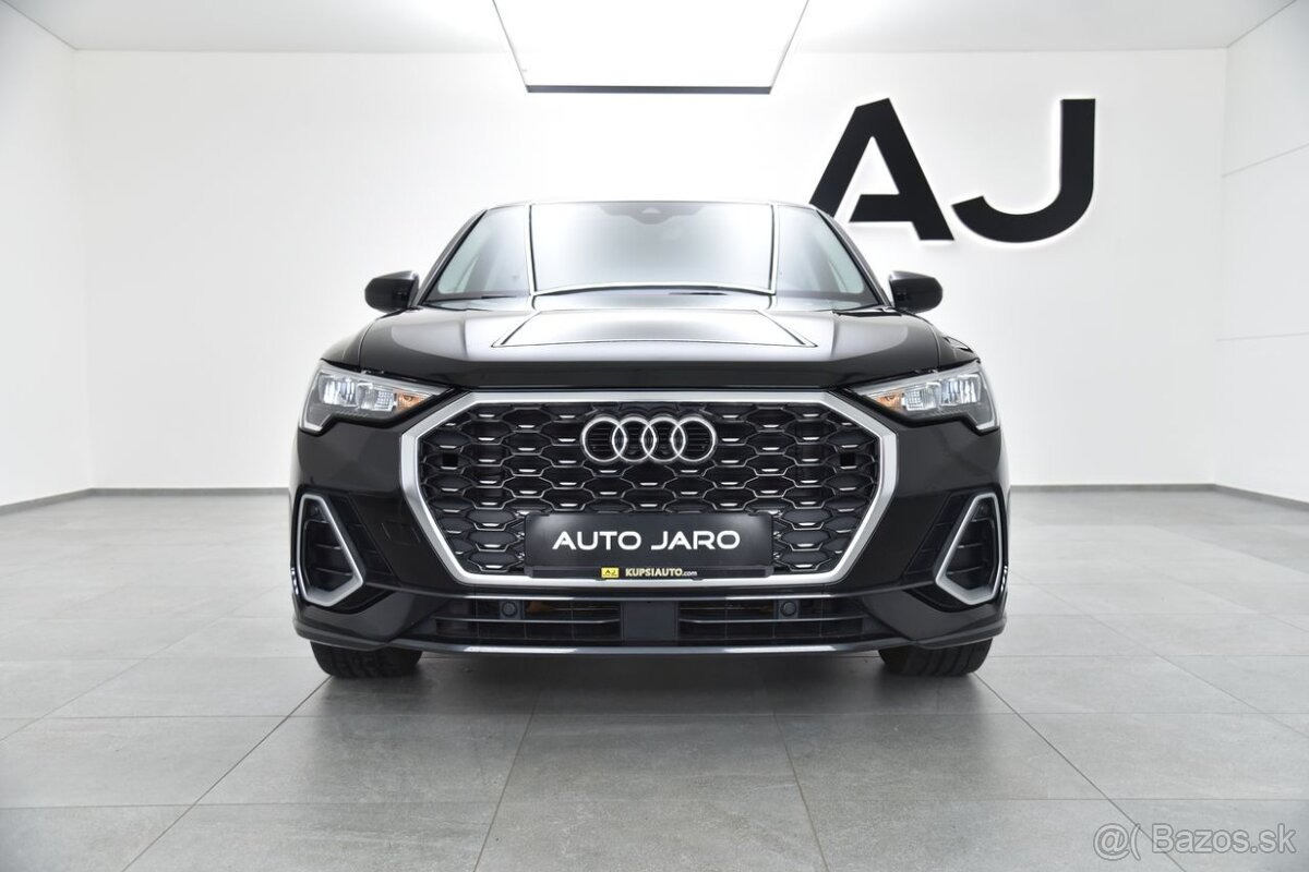 Audi Q3 Sportback 35 TDI S-Line S-tronic, LED, Virtual, Mŕtvy Uhol