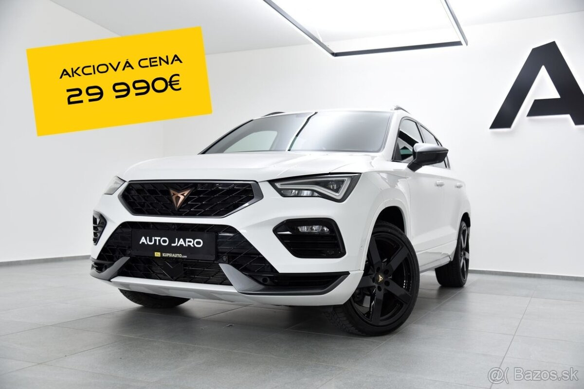 Cupra Ateca 2.0 TSI VZ 4Drive DSG, Full LED, 360° Kamera, Keyless, Tempomat, Alcantara