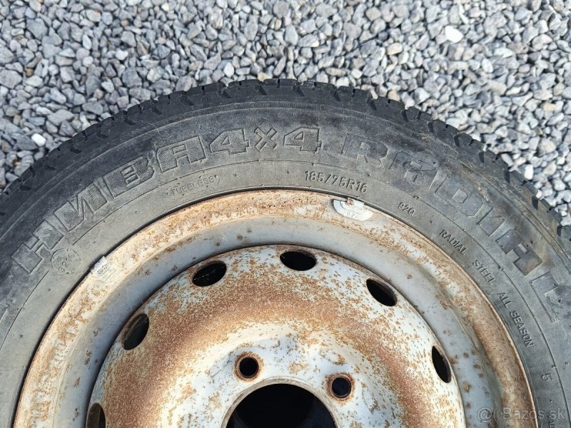 DISKY + PNEU LADA NIVA 4X4 185/75 R16 Disky