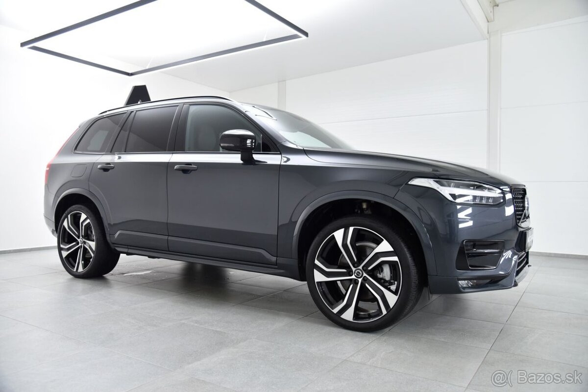 Volvo XC90 2.0 B5 Drive-E AWD R-Design A/T, 7miestne, Full LED, Mŕtvy uhol, Ťažné