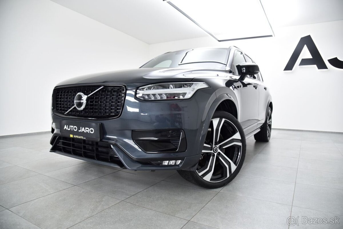 Volvo XC90 2.0 B5 Drive-E AWD R-Design A/T, 7miestne, Full LED, Mŕtvy uhol, Ťažné