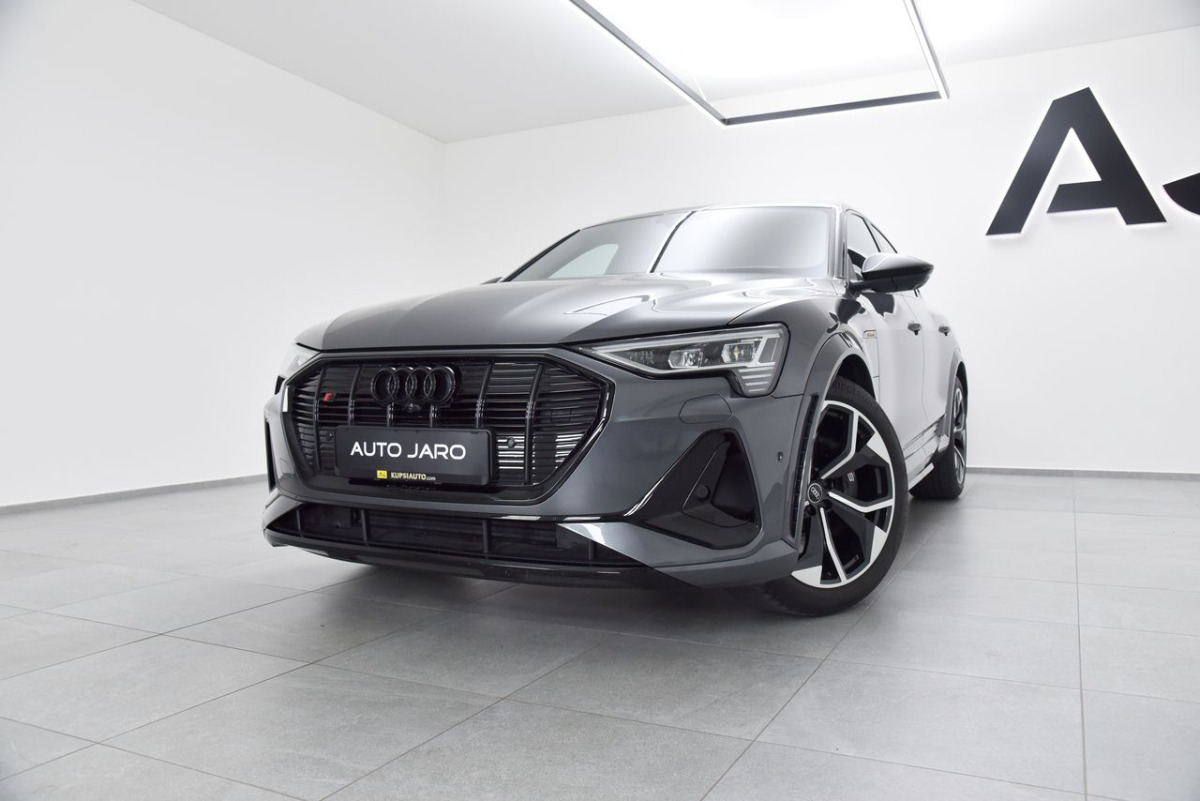 Audi E-tron S Quattro A/T, 360kam, Mŕtvy uhol, Ťažné, Head-Up, LED