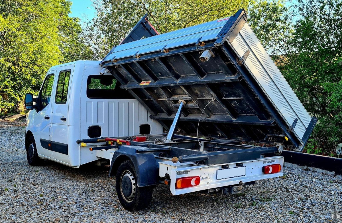 Renault Master 2.3 DOKA L3 3,5t Valník / Vaklápač