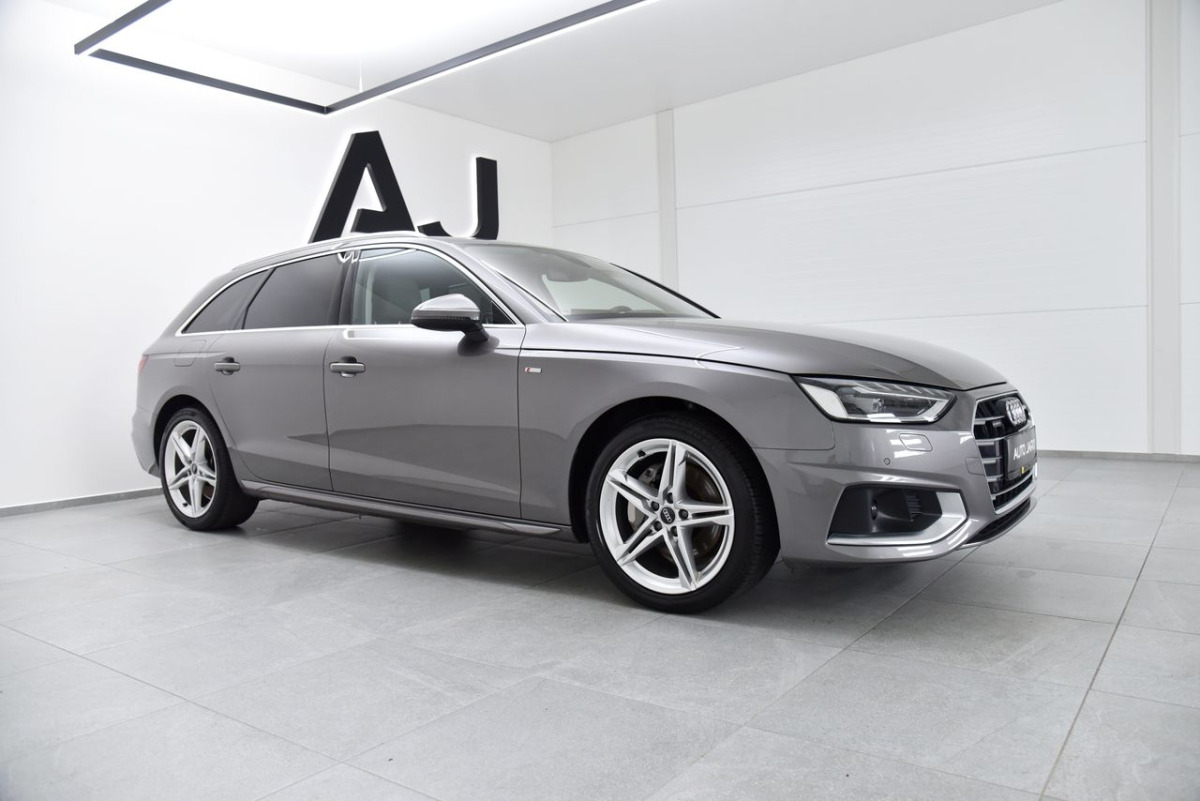 Audi A4 Avant 40 2.0 TFSI mHEV Quattro S-line A/T, Kamera, LED, Mŕtvy uhol