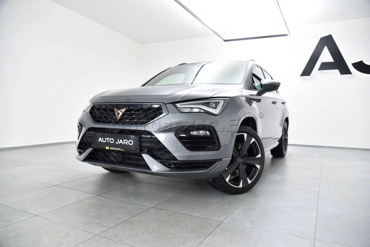Cupra Ateca 2.0 TSI VZ 4Drive DSG, ACC, LED, BREMBO, 360KAM, VYHR.VOL.+SED.