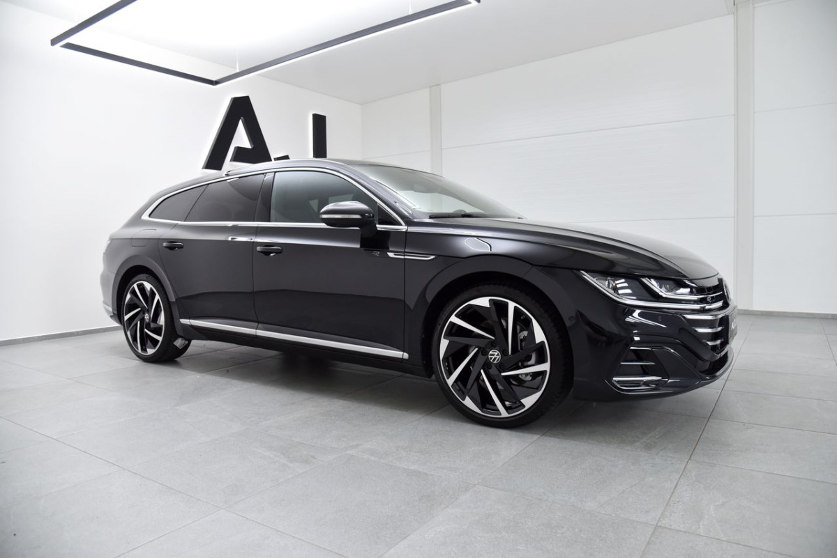 Volkswagen Arteon Shooting Brake 2.0 TSI R-Line 4Motion DSG, IQ Light, Mŕtvy uhol, Panorama