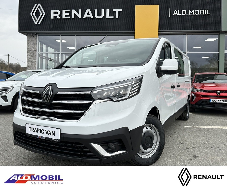 Renault Trafic L2H1P2 dCi 150 Extra dvojkabína 6 miest GSR2