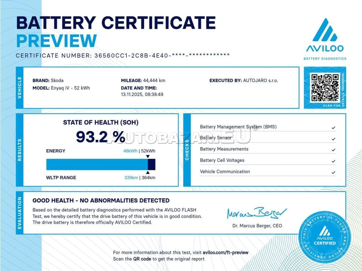 Škoda Enyaq iV 50 A/T, LED, Ambient, Nezávisla Klimatizácia, Lane Assist, Virtual