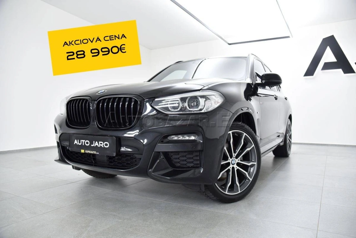 BMW X3 xDrive 20d mHEV M-Sport A/T, LED, ACC, VirtualCockpit, Keyless, El.kufor